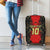 Custom Albania Football 2024 Go Champion Luggage Cover - Wonder Print Shop