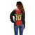 Custom Albania Football 2024 Go Champion Off Shoulder Sweater - Wonder Print Shop