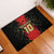 Custom Albania Football 2024 Go Champion Rubber Doormat - Wonder Print Shop