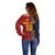 Custom Spain Football 2024 Go Champion Off Shoulder Sweater - Wonder Print Shop