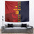 Custom Spain Football 2024 Go Champion Tapestry