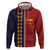 Custom Spain Football 2024 Go Champion Zip Hoodie - Wonder Print Shop