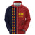 Custom Spain Football 2024 Go Champion Zip Hoodie - Wonder Print Shop