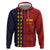 Custom Spain Football 2024 Go Champion Zip Hoodie - Wonder Print Shop