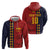 Custom Spain Football 2024 Go Champion Zip Hoodie - Wonder Print Shop