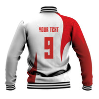Custom Poland Volleyball Baseball Jacket Sporty Wings Style