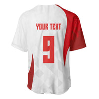 Custom Poland Volleyball Baseball Jersey Sporty Wings Style