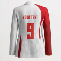 Custom Poland Volleyball Blazer Sporty Wings Style