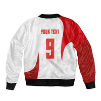 Custom Poland Volleyball Bomber Jacket Sporty Wings Style