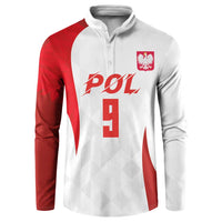 Custom Poland Volleyball Button Sweatshirt Sporty Wings Style