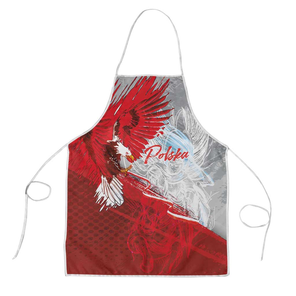Poland Eagle and Winged Hussar Apron Grunge Sporty Style