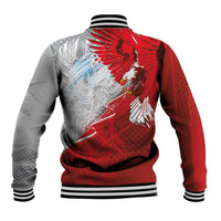 Poland Eagle and Winged Hussar Baseball Jacket Grunge Sporty Style