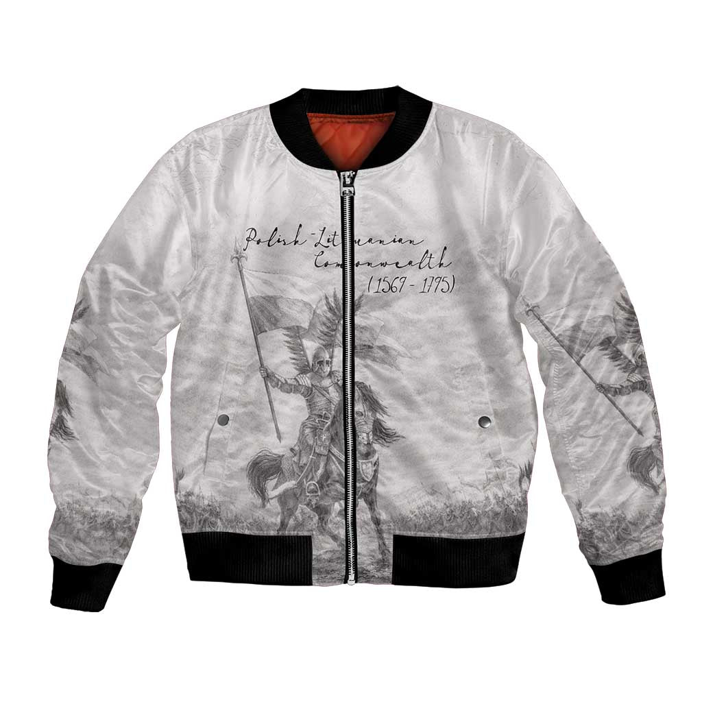 Polish-Lithuanian Commonwealth Bomber Jacket Winged Hussars-Vintage Style