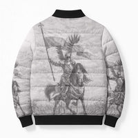 Polish-Lithuanian Commonwealth Bomber Puffer Jacket Winged Hussars-Vintage Style