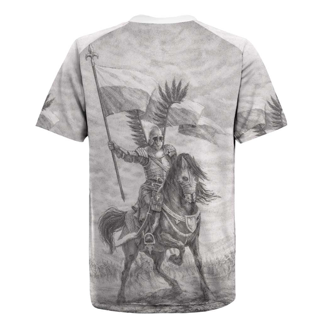Polish-Lithuanian Commonwealth Rugby Jersey Winged Hussars-Vintage Style