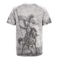 Polish-Lithuanian Commonwealth Rugby Jersey Winged Hussars-Vintage Style