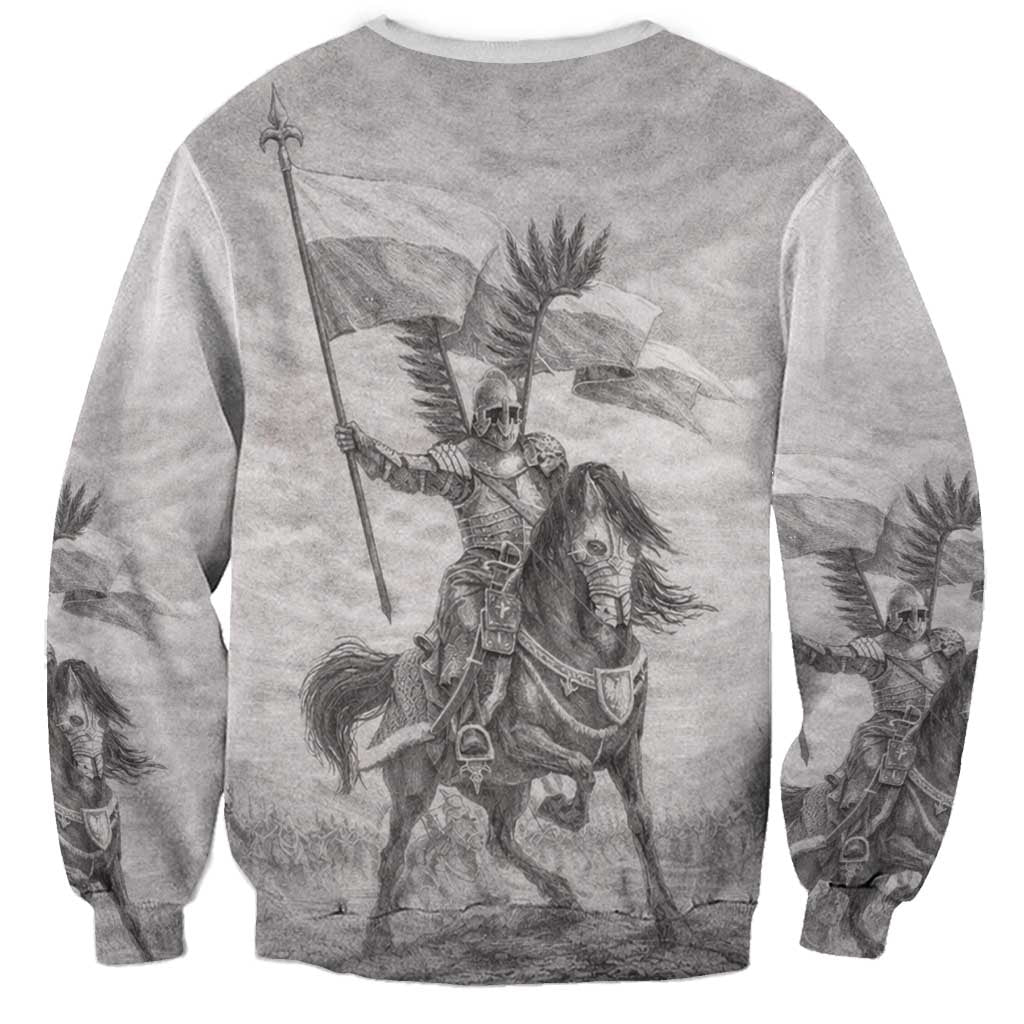 Polish-Lithuanian Commonwealth Sweatshirt Winged Hussars-Vintage Style