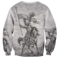 Polish-Lithuanian Commonwealth Sweatshirt Winged Hussars-Vintage Style