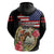 Kentucky Race For Rose 150th Zip Hoodie Horseshoe With American Flag Vintage Style - Wonder Print Shop