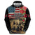 The First Kentucky Horse Racing Zip Hoodie Since 1875 American Flag Vintage Style - Wonder Print Shop