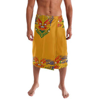 Haiti Flag Traditional Dashiki Lavalava Yellow Color