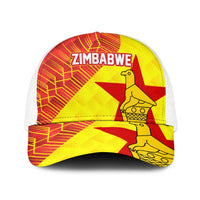 Zimbabwe Cricket Baseball Net Cap Flame Warriors Zimbabwe Spirit - Wonder Print Shop