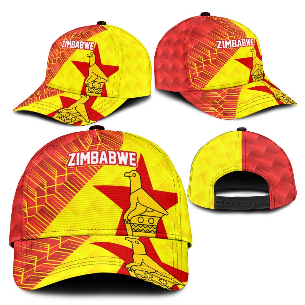 Zimbabwe Cricket Classic Cap Flame Warriors Zimbabwe Spirit - Wonder Print Shop