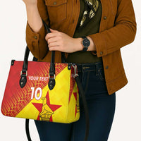 Custom Zimbabwe Cricket Leather Bag Flame Warriors Zimbabwe Spirit - Wonder Print Shop
