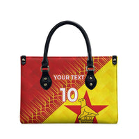 Custom Zimbabwe Cricket Leather Bag Flame Warriors Zimbabwe Spirit - Wonder Print Shop