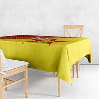 Custom Zimbabwe Cricket Tablecloth Flame Warriors Zimbabwe Spirit - Wonder Print Shop