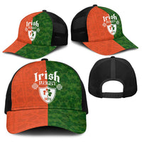 Irish Rugby Baseball Net Cap Shamrock with Celtics Vibes The Half Style - Wonder Print Shop