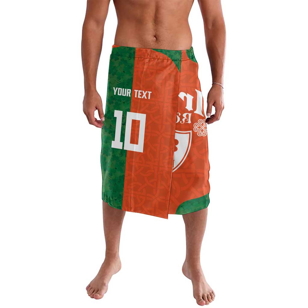Custom Irish Rugby Lavalava Shamrock with Celtics Vibes The Half Style - Wonder Print Shop