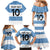 Custom Argentina Rugby 2024 Family Matching Mermaid Dress and Hawaiian Shirt Vamos Los Pumas with Jaguar and Floral Pattern - Wonder Print Shop