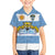 Custom Argentina Rugby 2024 Family Matching Off The Shoulder Long Sleeve Dress and Hawaiian Shirt Vamos Los Pumas with Jaguar and Floral Pattern - Wonder Print Shop