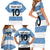 Custom Argentina Rugby 2024 Family Matching Short Sleeve Bodycon Dress and Hawaiian Shirt Vamos Los Pumas with Jaguar and Floral Pattern - Wonder Print Shop