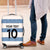 Custom Argentina Rugby 2024 Luggage Cover Vamos Los Pumas with Jaguar and Floral Pattern - Wonder Print Shop