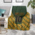 Custom South Africa Rugby 2024 Blanket Go Champion Springboks and Kente Pattern