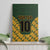 Custom South Africa Rugby 2024 Canvas Wall Art Go Champion Springboks and Kente Pattern - Wonder Print Shop