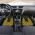 Custom South Africa Rugby 2024 Car Mats Go Champion Springboks and Kente Pattern - Wonder Print Shop