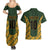 Custom South Africa Rugby 2024 Couples Matching Summer Maxi Dress and Hawaiian Shirt Go Champion Springboks and Kente Pattern - Wonder Print Shop