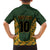 Custom South Africa Rugby 2024 Family Matching Long Sleeve Bodycon Dress and Hawaiian Shirt Go Champion Springboks and Kente Pattern - Wonder Print Shop