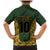 Custom South Africa Rugby 2024 Family Matching Mermaid Dress and Hawaiian Shirt Go Champion Springboks and Kente Pattern - Wonder Print Shop