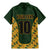 Custom South Africa Rugby 2024 Family Matching Mermaid Dress and Hawaiian Shirt Go Champion Springboks and Kente Pattern - Wonder Print Shop