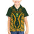 Custom South Africa Rugby 2024 Family Matching Mermaid Dress and Hawaiian Shirt Go Champion Springboks and Kente Pattern - Wonder Print Shop