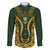 Custom South Africa Rugby 2024 Family Matching Puletasi and Hawaiian Shirt Go Champion Springboks and Kente Pattern - Wonder Print Shop