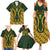 Custom South Africa Rugby 2024 Family Matching Summer Maxi Dress and Hawaiian Shirt Go Champion Springboks and Kente Pattern - Wonder Print Shop