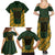 Custom South Africa Rugby 2024 Family Matching Summer Maxi Dress and Hawaiian Shirt Go Champion Springboks and Kente Pattern - Wonder Print Shop