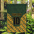 Custom South Africa Rugby 2024 Garden Flag Go Champion Springboks and Kente Pattern - Wonder Print Shop