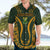 Custom South Africa Rugby 2024 Hawaiian Shirt Go Champion Springboks and Kente Pattern - Wonder Print Shop