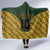 Custom South Africa Rugby 2024 Hooded Blanket Go Champion Springboks and Kente Pattern